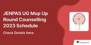 JENPAS UG Mop Up Round Counselling 2023 to Begin from September 18, Check Schedule Here